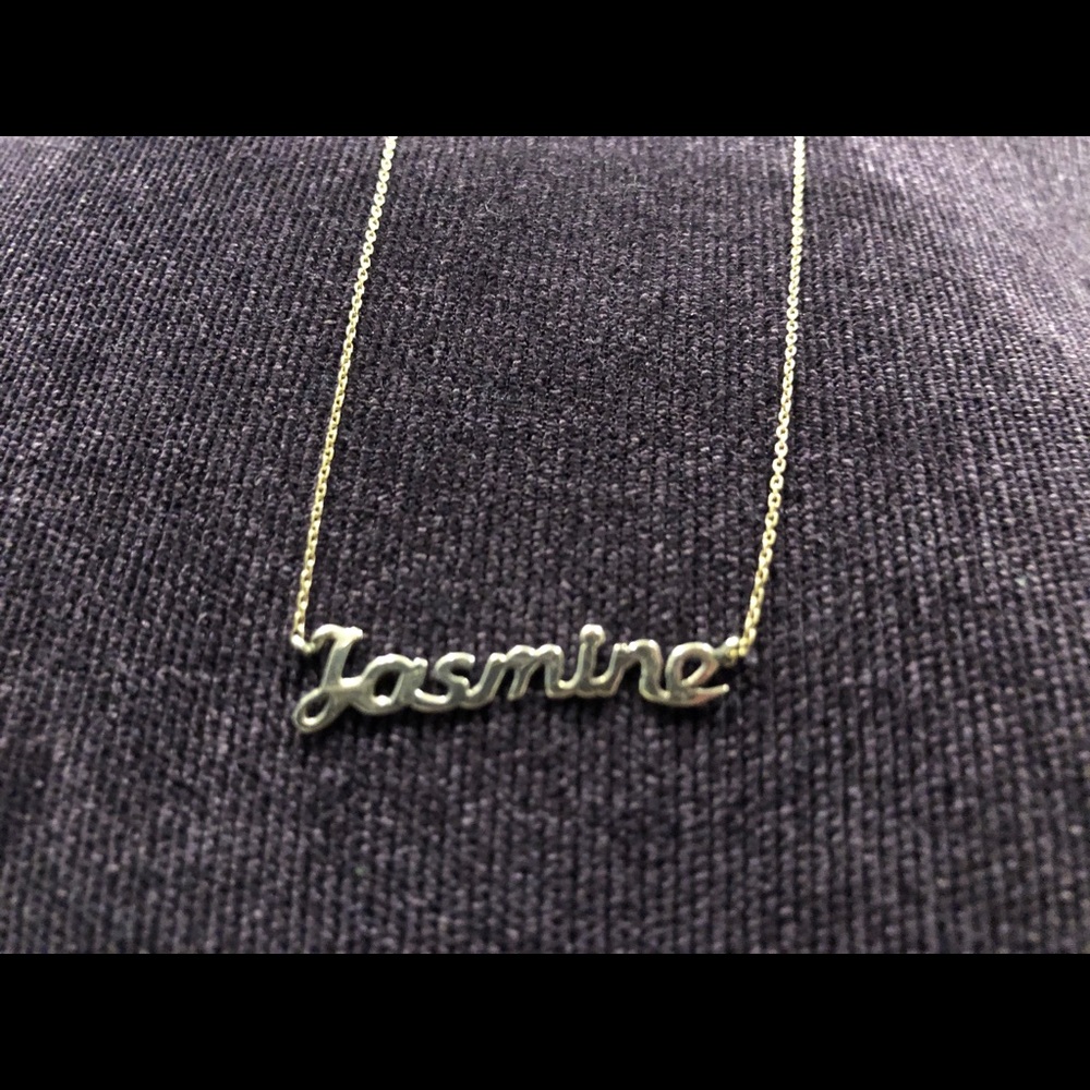 14k yellow gold Jasmine necklace